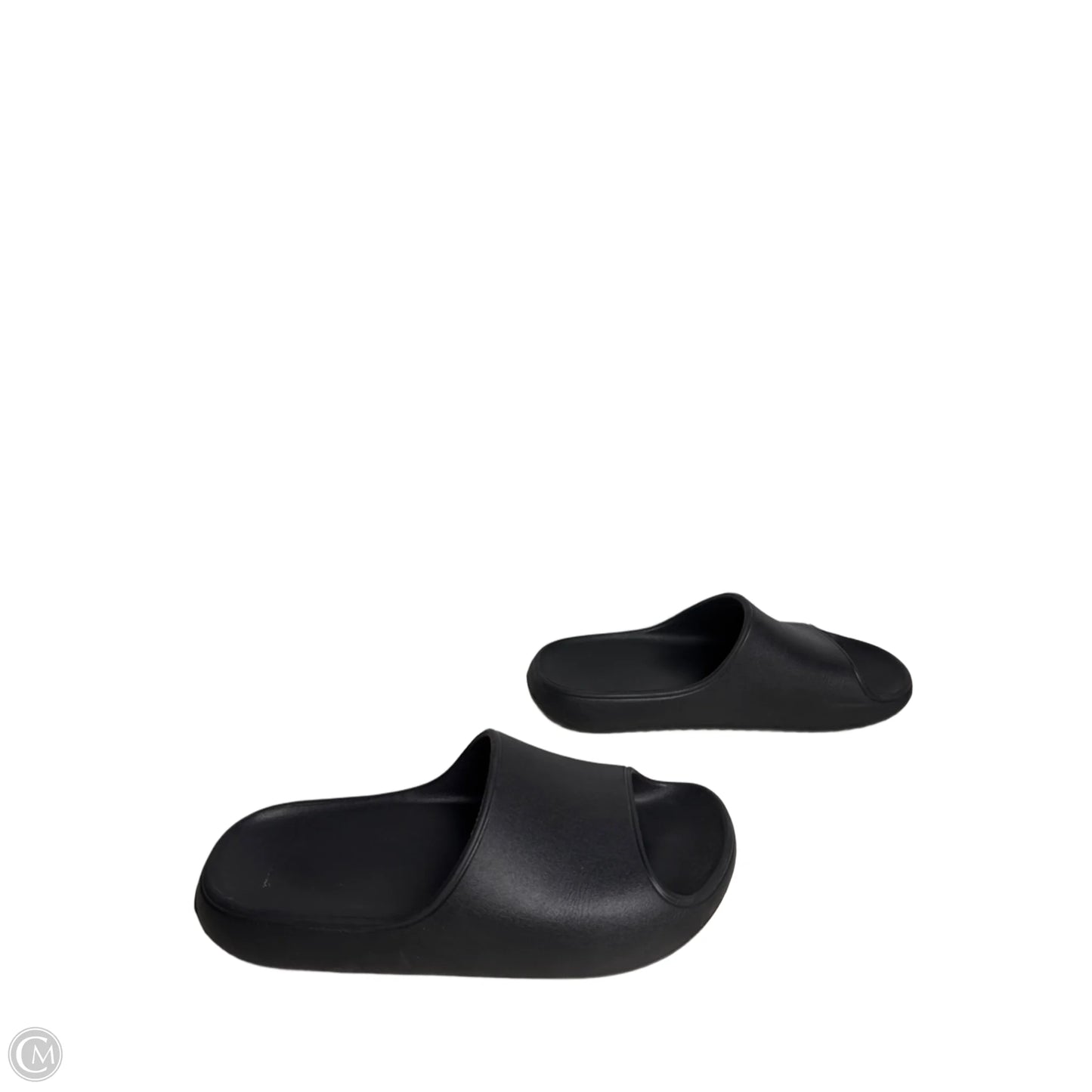 Sandals Sport By Clothes Mentor In Black, Size: 6