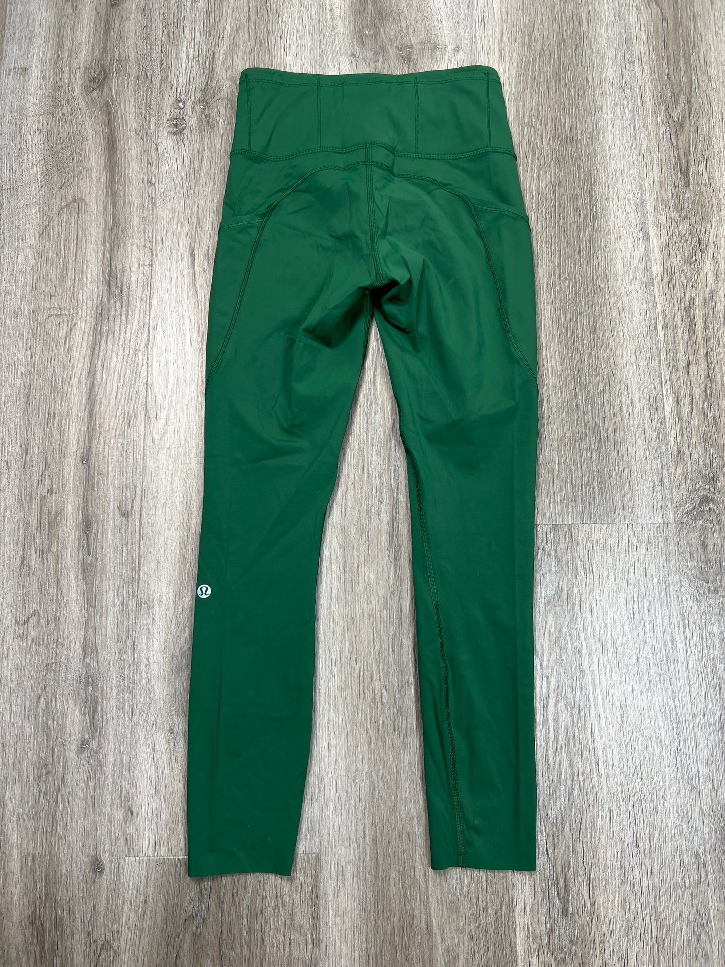 Athletic Leggings By Lululemon In Green, Size: S