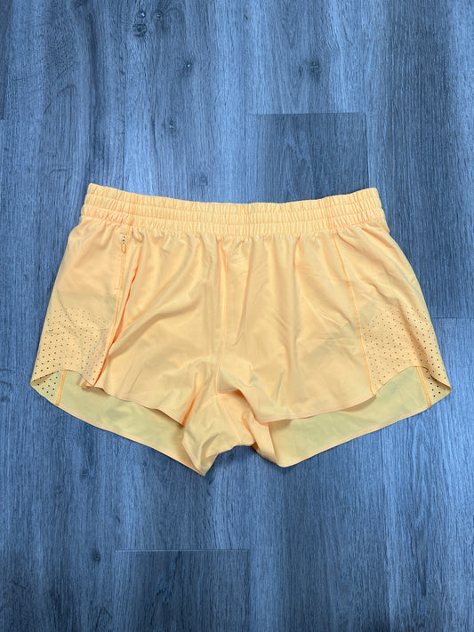 Athletic Shorts By Athleta In Yellow, Size: L