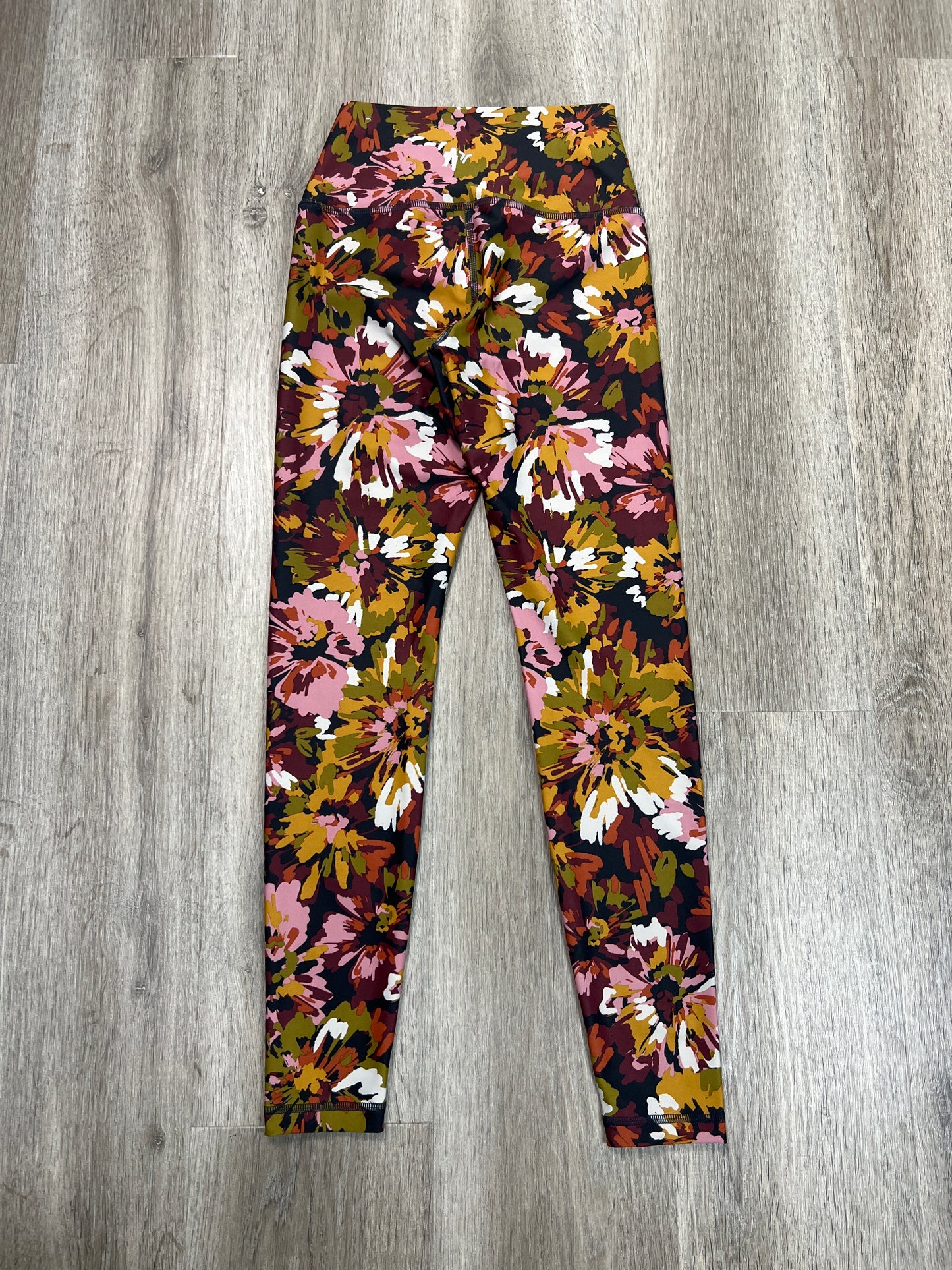 Athletic Leggings By Old Navy In Floral Print, Size: Xs