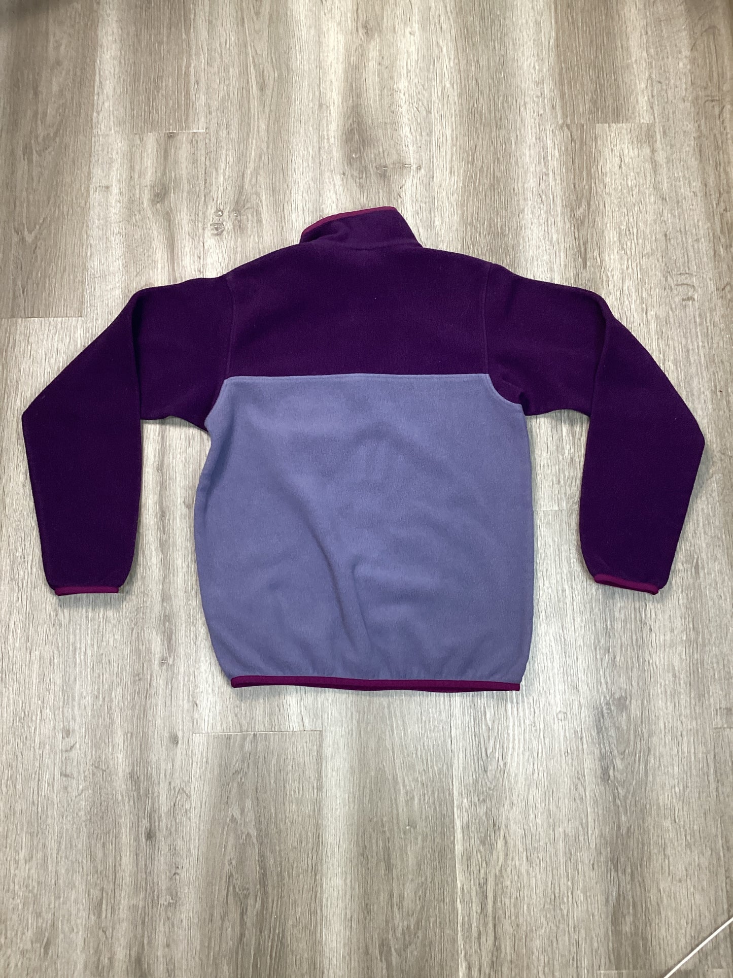 Jacket Fleece By Patagonia In Purple, Size: M