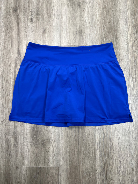 Athletic Skort By Xersion In Blue, Size: Xl