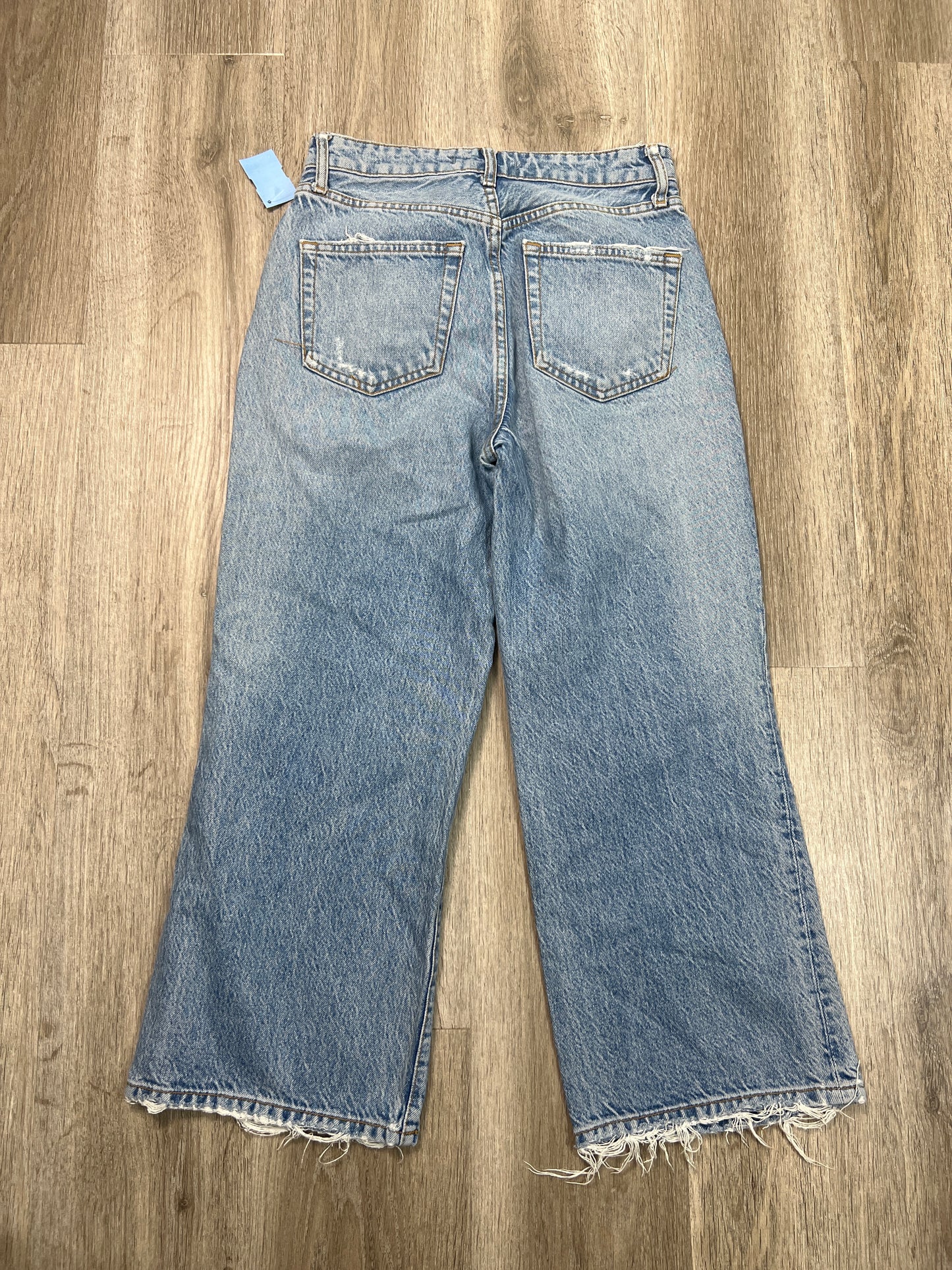 Jeans Cropped By We The Free In Blue Denim, Size: 4