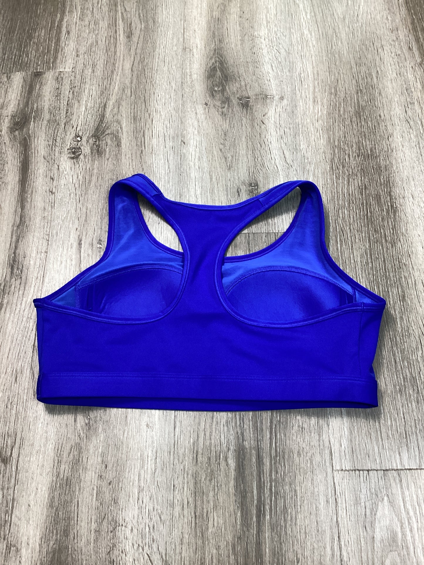 Athletic Bra By Nike Apparel In Blue, Size: Xl