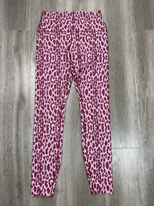 Athletic Leggings By COLORADO THREADS In Pink, Size: L