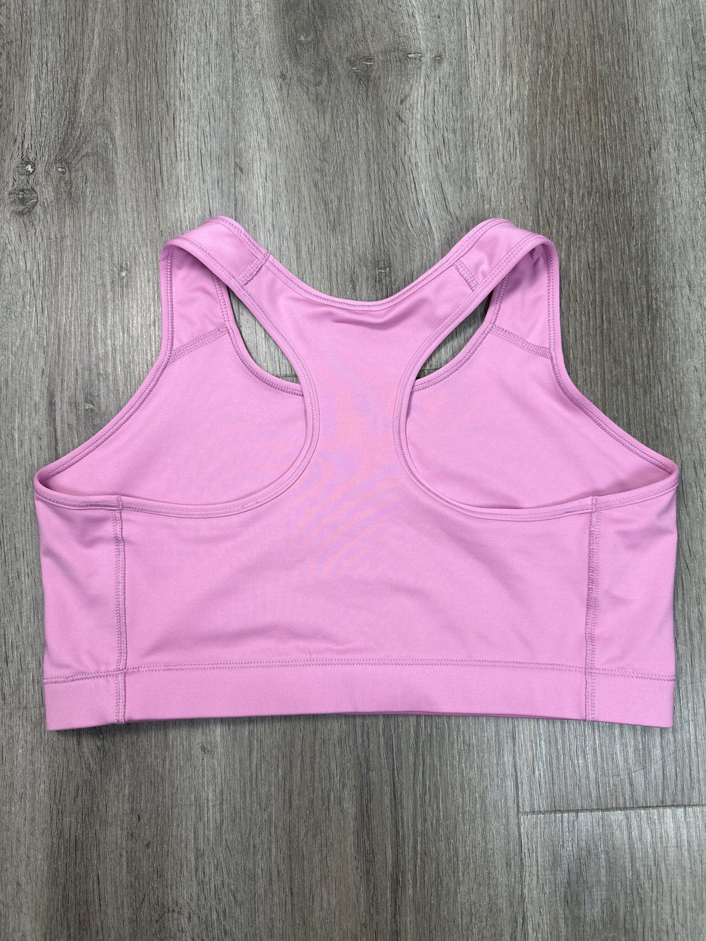 Athletic Bra By Nike Apparel In Pink, Size: 1x