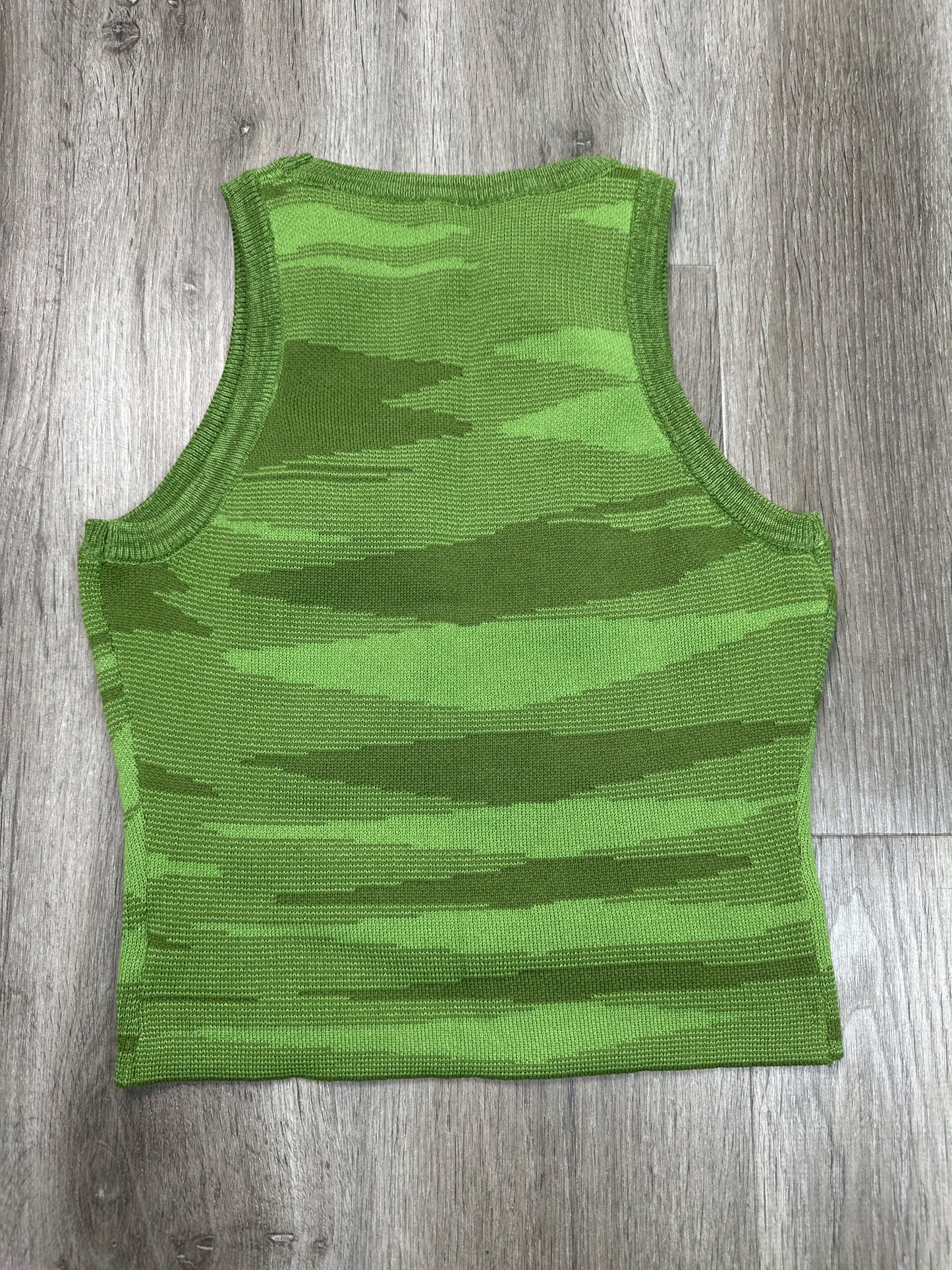 Vest Sweater By Walmart In Green, Size: S