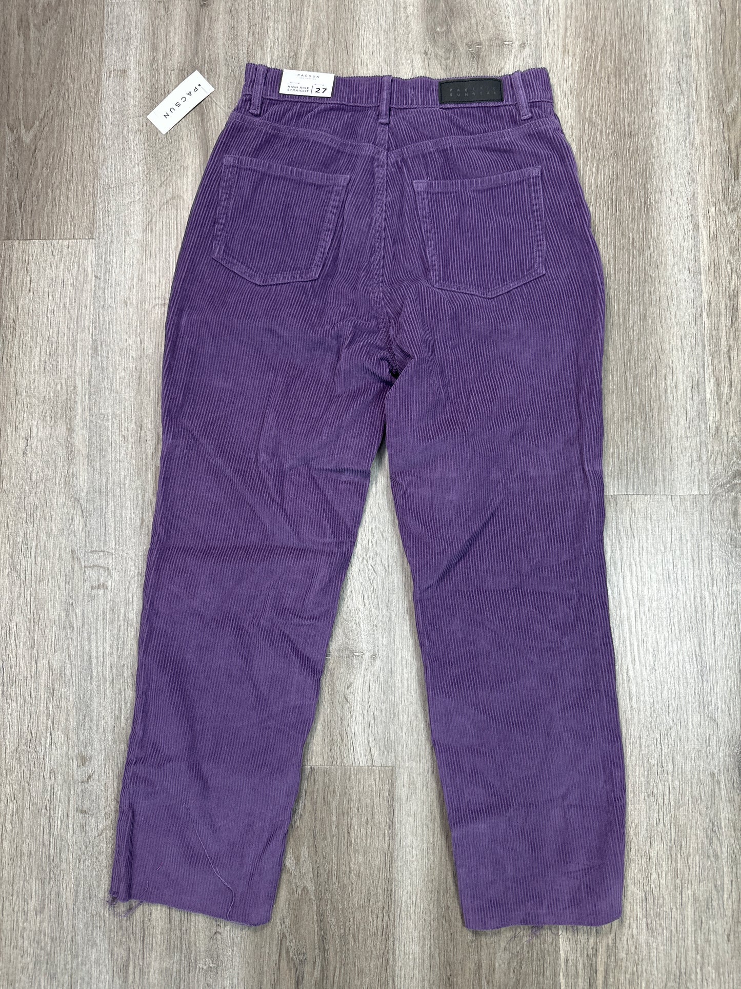 Pants Corduroy By Pacsun In Purple, Size: S