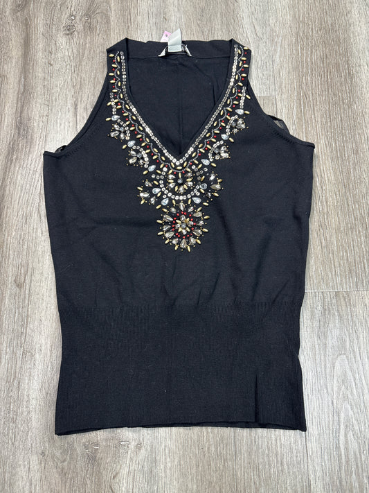 Top Sleeveless By White House Black Market In Black, Size: M