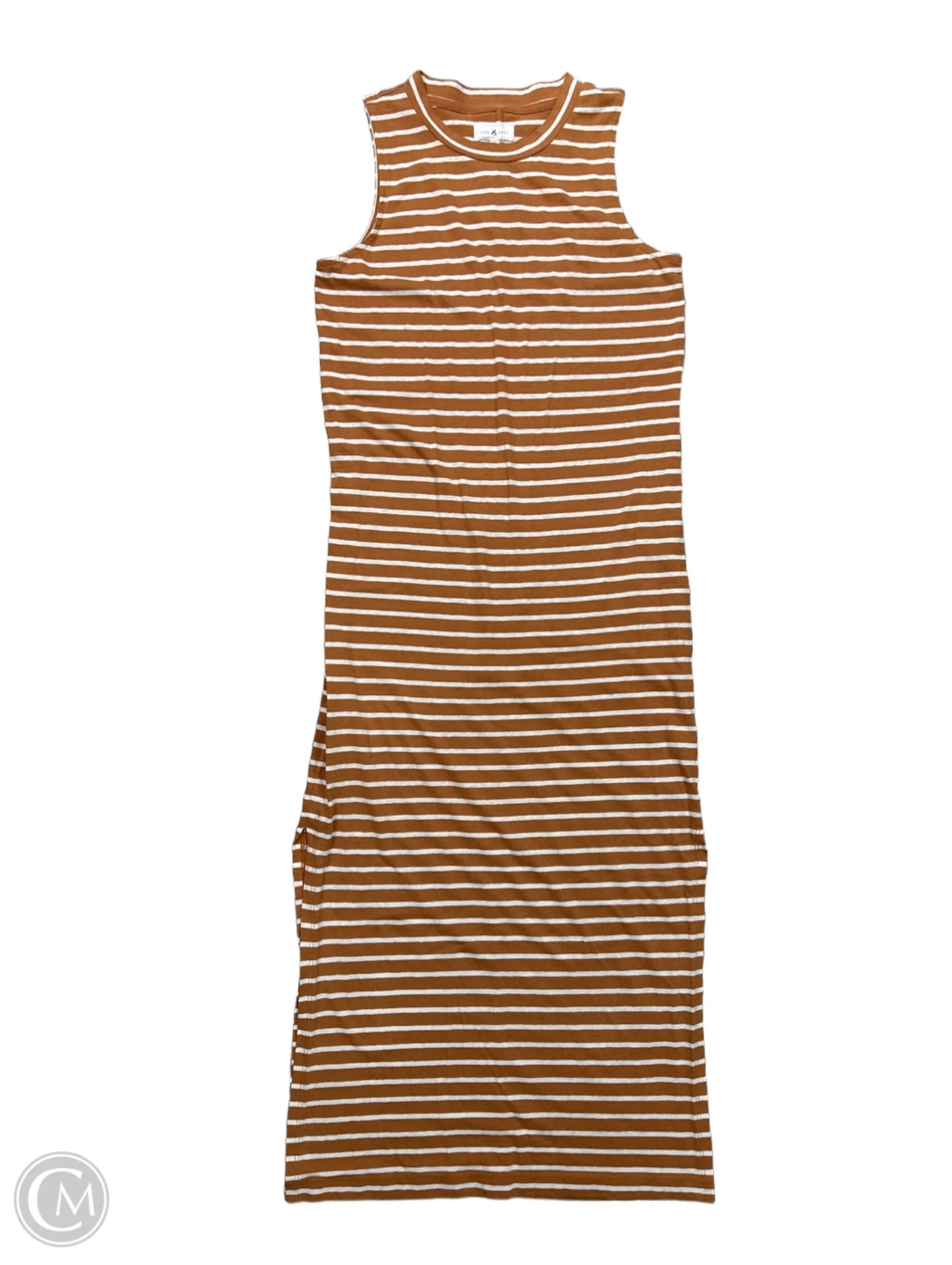 Dress Casual Midi By Lou And Grey In Striped Pattern, Size: Xs