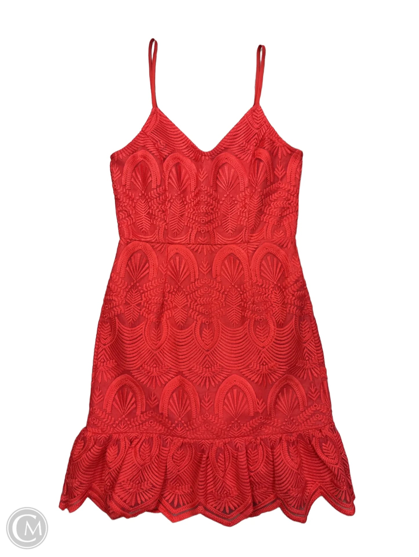 Dress Casual Short By Lulus In Red, Size: Xs