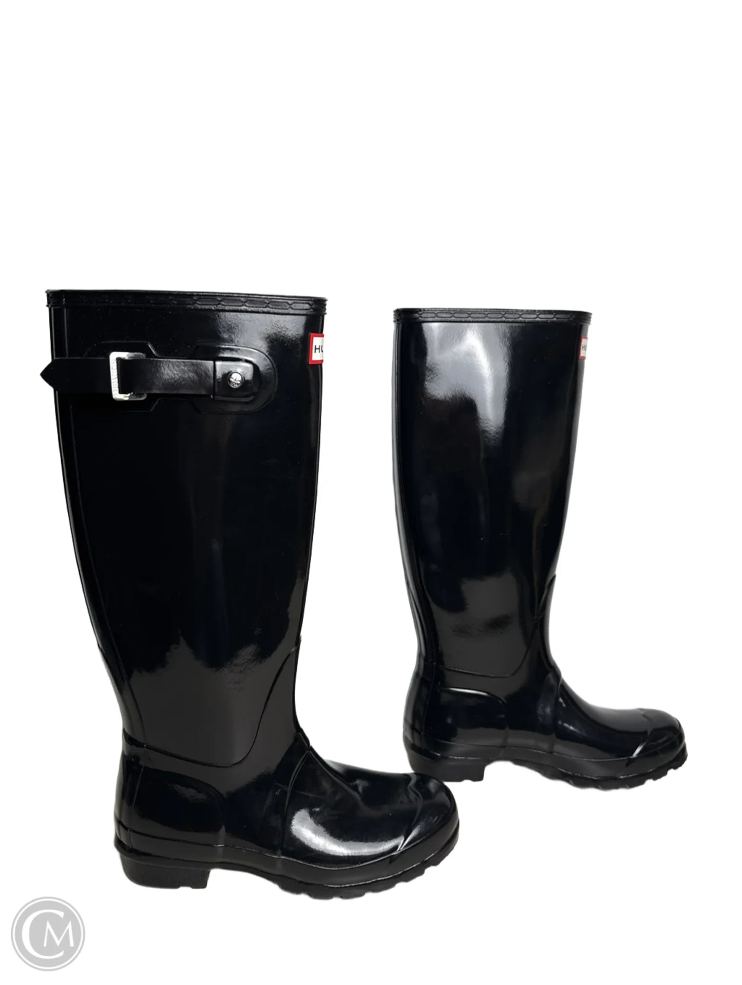 Boots Rain By Hunter In Black, Size: 6