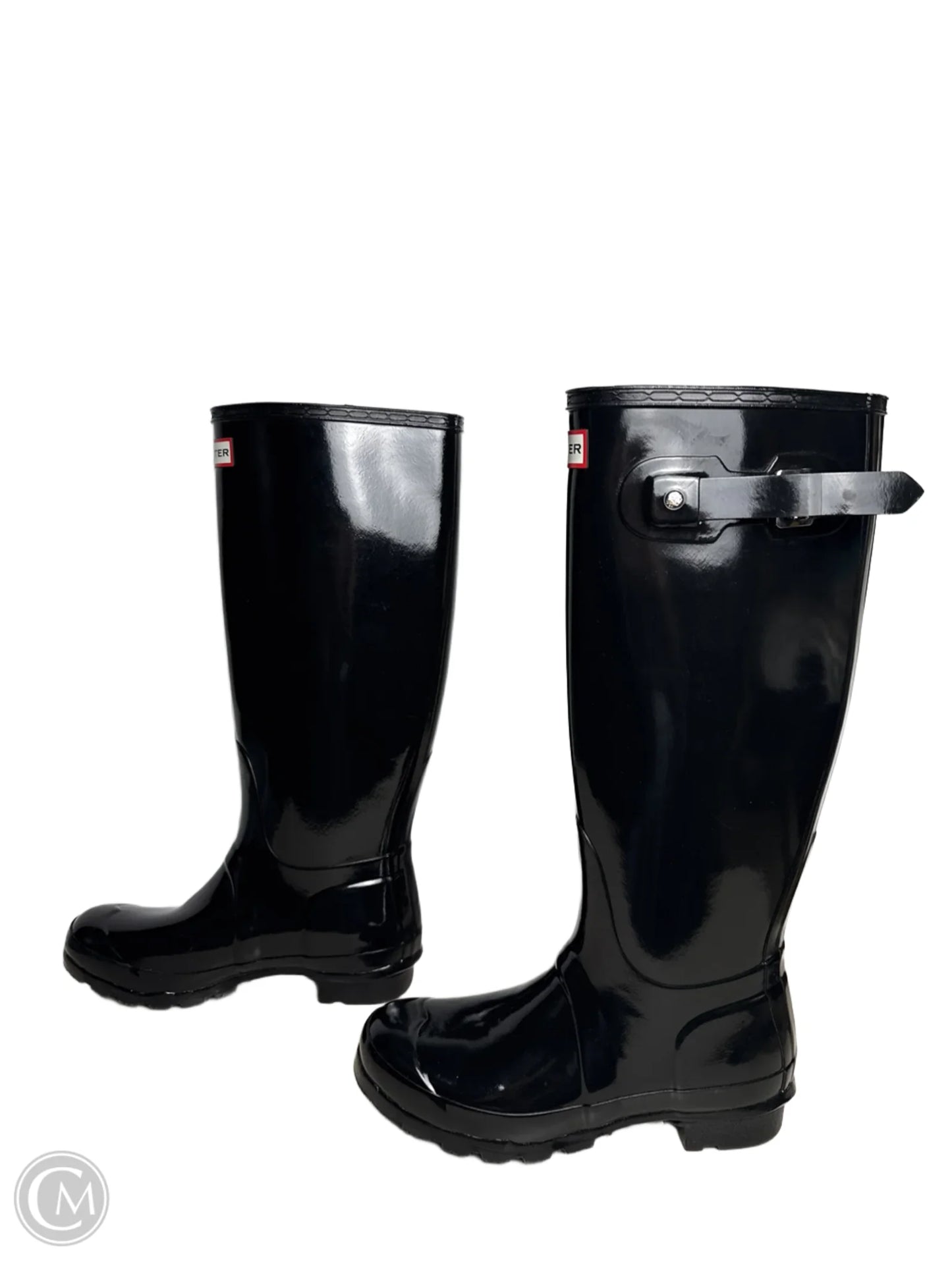 Boots Rain By Hunter In Black, Size: 6