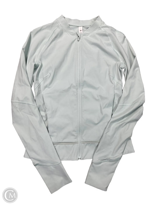 Athletic Jacket By Lululemon In Green, Size: S