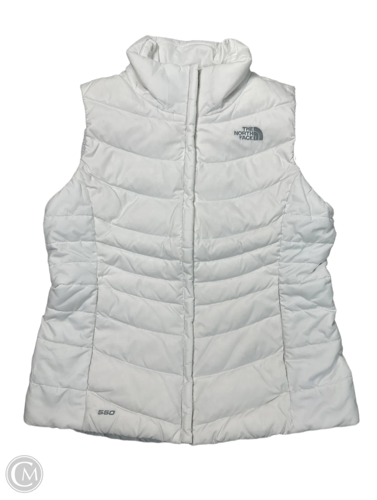 Vest Puffer & Quilted By The North Face In White, Size: M