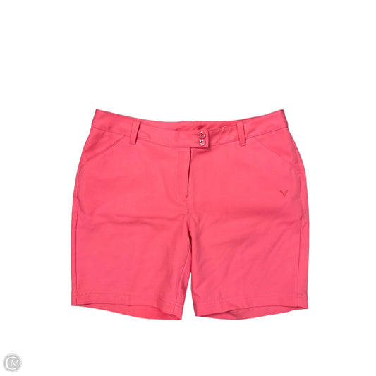 Athletic Shorts By Callaway In Pink, Size: M