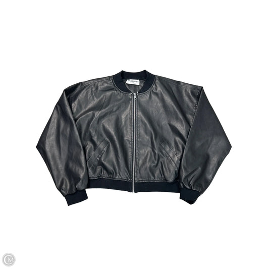 Jacket Moto By No Boundaries In Black, Size: L