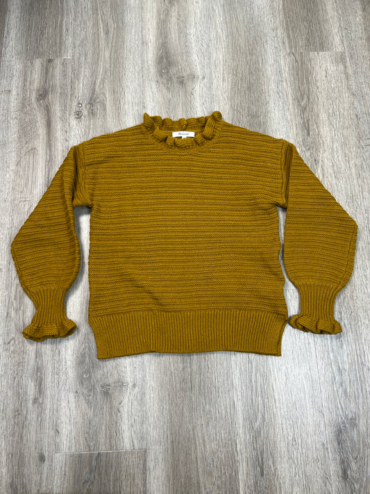 Sweater By Madewell In Yellow, Size: Xs