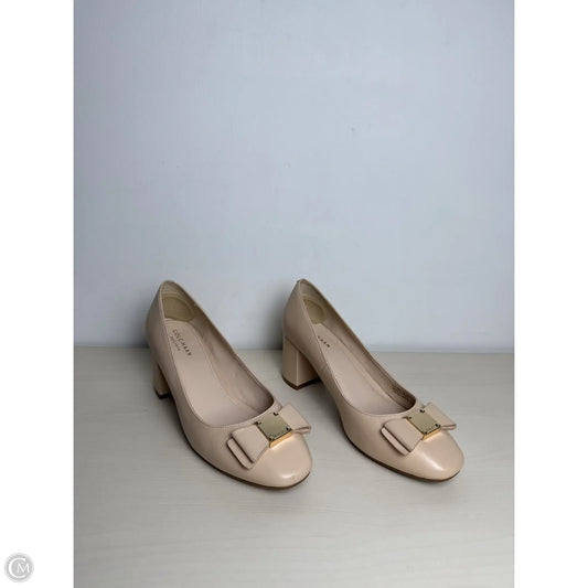 Shoes Heels Block By Cole-haan In Taupe, Size: 6.5