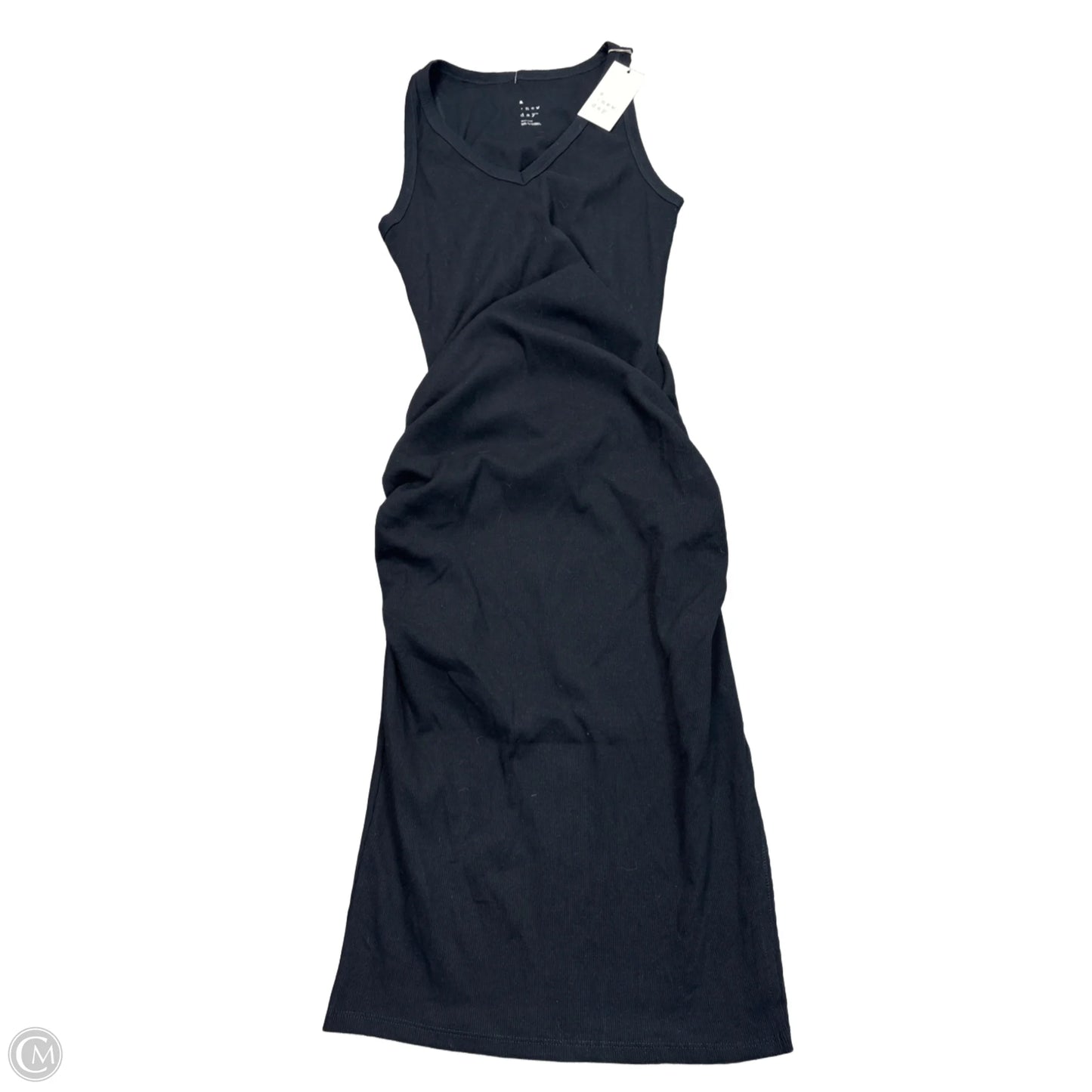 Dress Casual Midi By A New Day In Black, Size: M