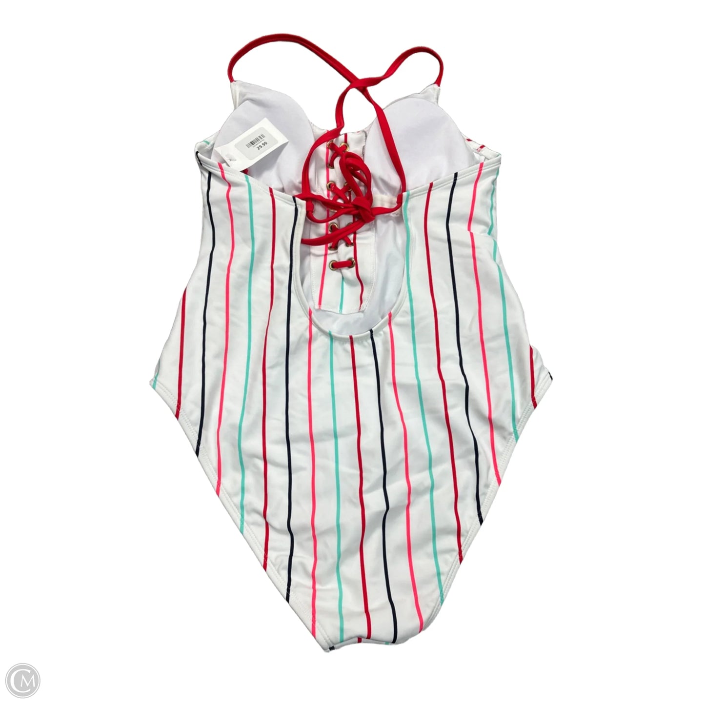 Swimsuit By Xhilaration In White, Size: L