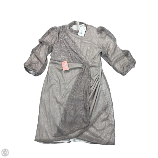 Dress Party Midi By IVY CITY In Gold, Size: Xxl
