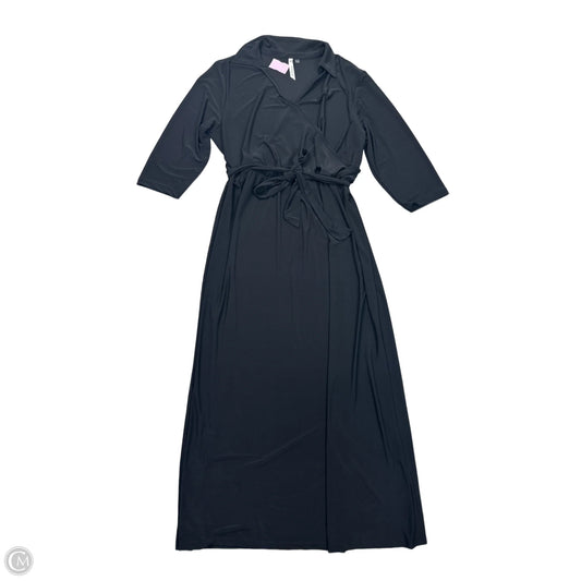 Dress Casual Midi By Ny Collection In Black, Size: 2x