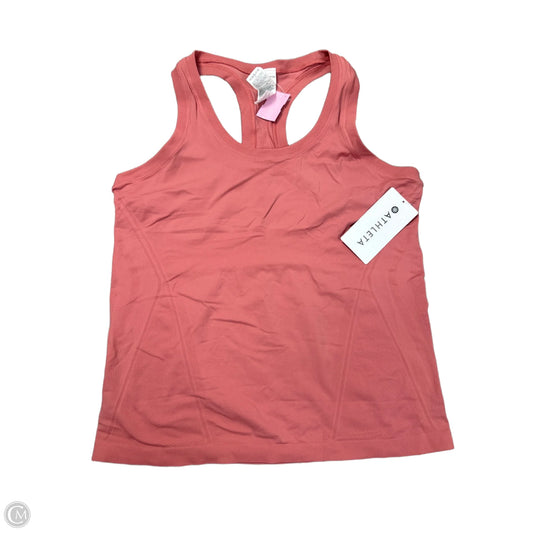 Athletic Tank Top By Athleta In Pink, Size: Xl