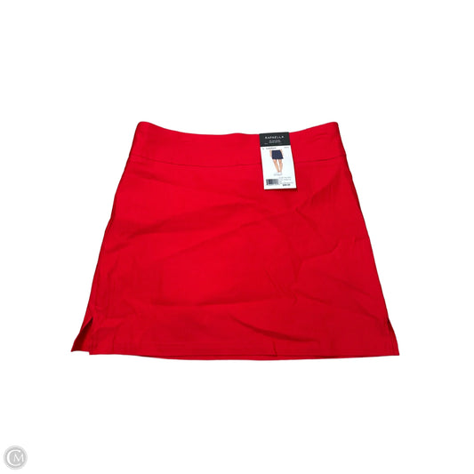 Athletic Skort By Rafaella In Red, Size: L