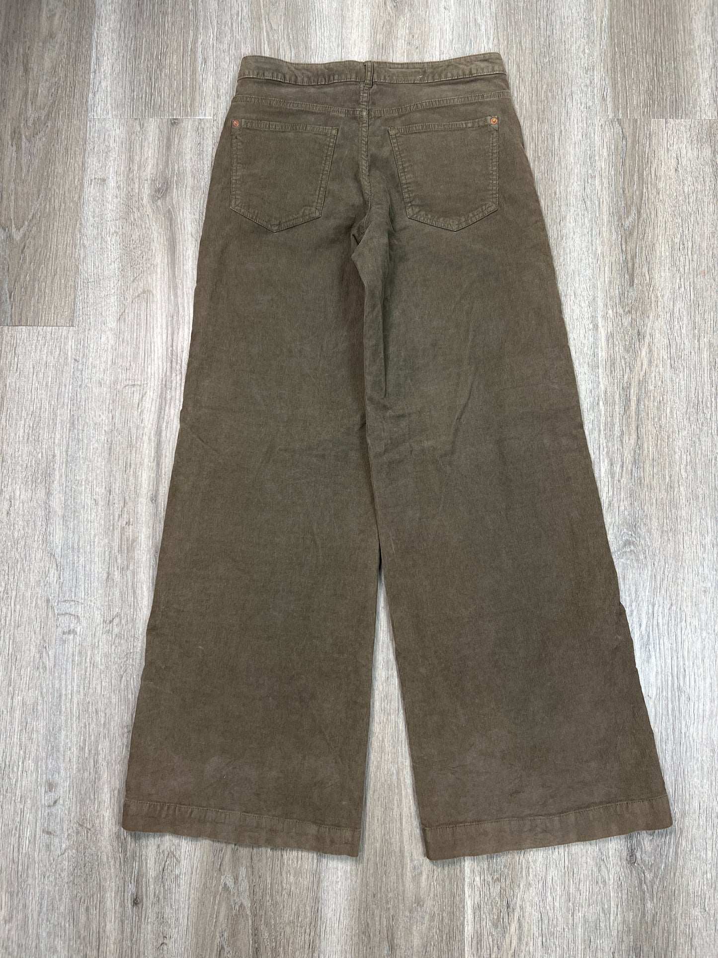 Pants Corduroy By Pilcro In Green, Size: S