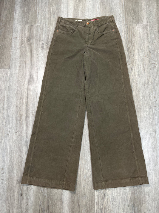 Pants Corduroy By Pilcro In Green, Size: S