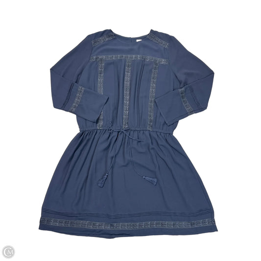 Dress Casual Midi By Gibson And Latimer In Navy, Size: Xl