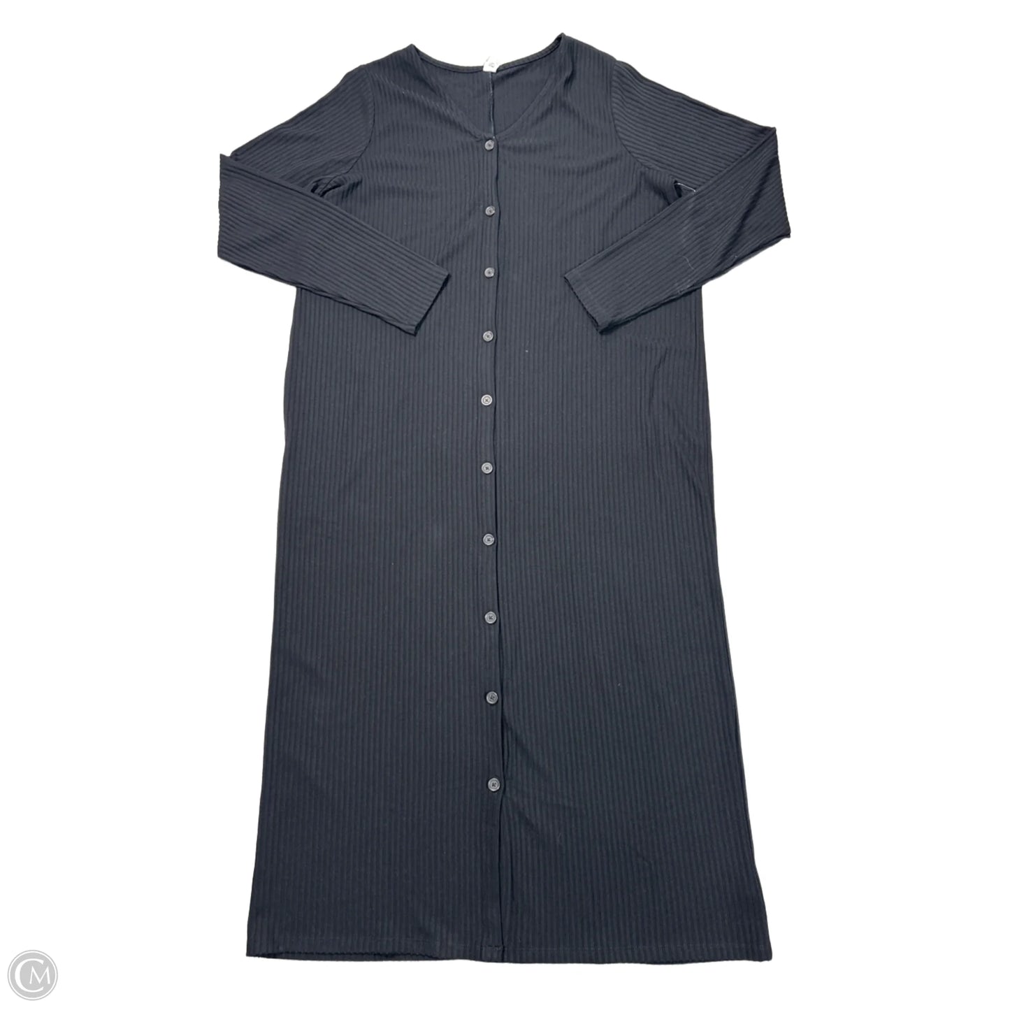 Dress Casual Midi By Old Navy In Black, Size: Xl