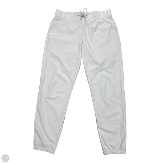 Athletic Pants By Under Armour In Grey, Size: M