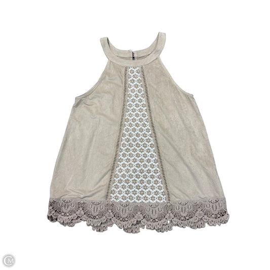 Tank Top By Maurices In Tan, Size: S