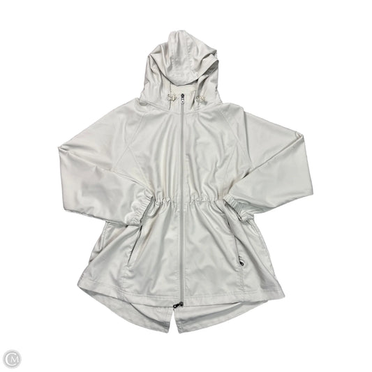 Jacket Windbreaker By Kirkland In Beige, Size: Xxl