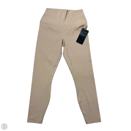 Athletic Leggings By 90 Degrees By Reflex In Beige, Size: M