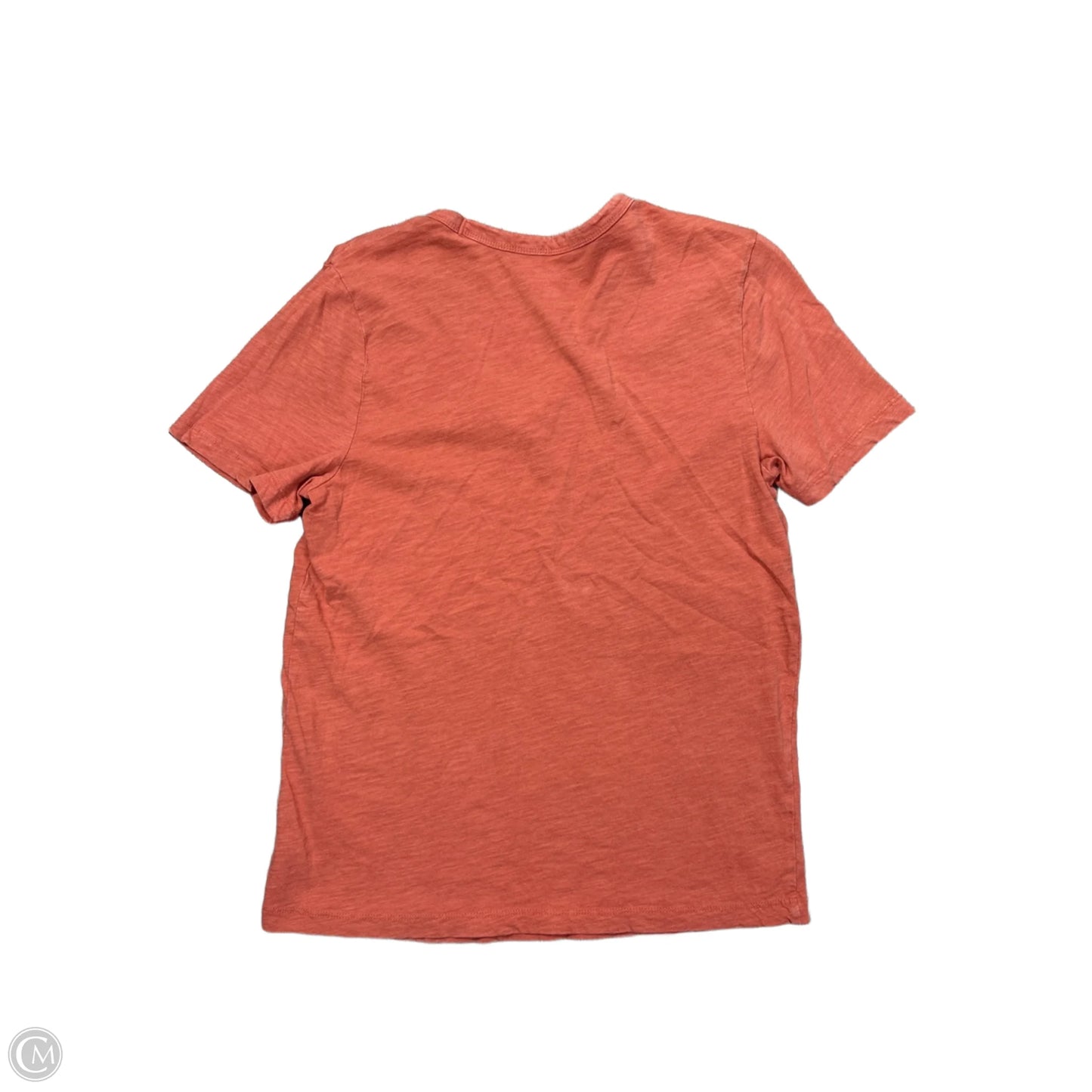 Top Short Sleeve Basic By Universal Thread In Orange, Size: S