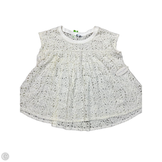 Top Short Sleeve By Boutique + In White, Size: 1x