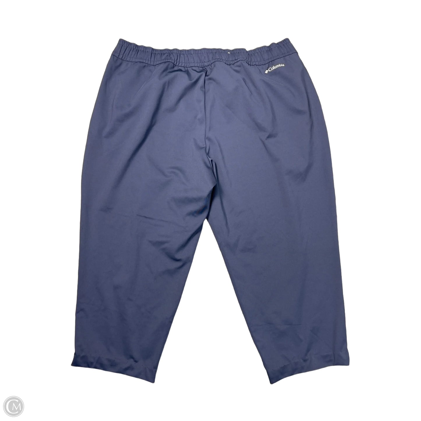 Athletic Capris By Columbia In Blue, Size: Xxl
