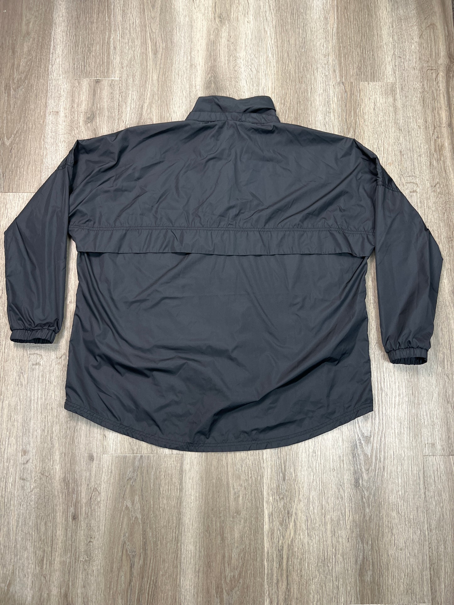 Jacket Windbreaker By Lauren James In Black, Size: Xxl