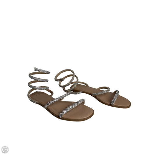 Sandals Flats By A New Day In Tan, Size: 9