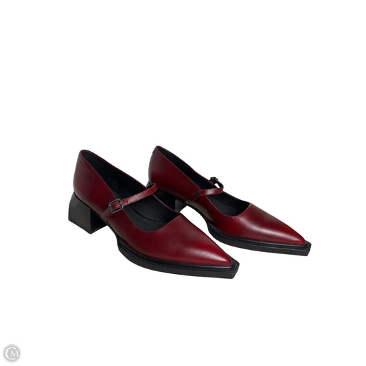Shoes Heels Block By VAGABOND In Red, Size: 8.5