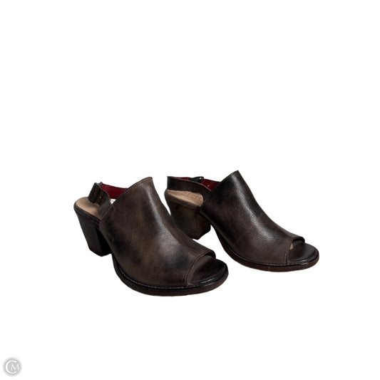 Sandals Heels Block By Bed Stu  Size: 8