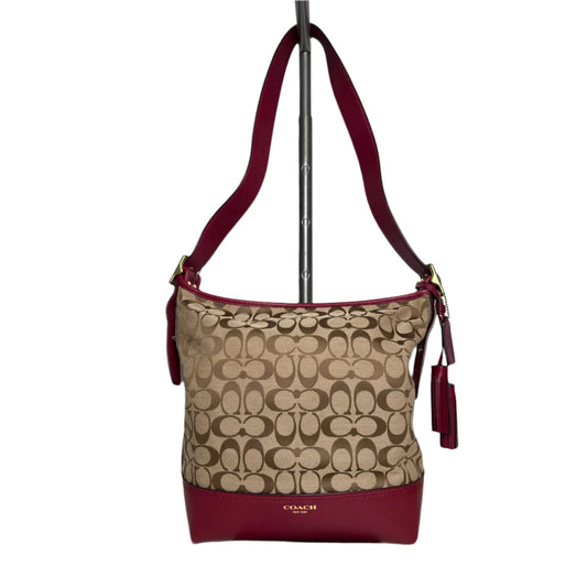 Crossbody Designer By Coach, Size: Large