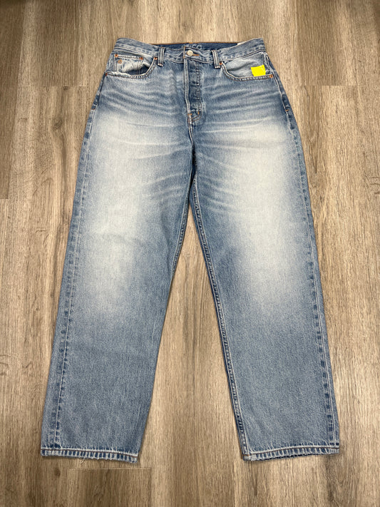 Jeans Straight By Etica In Blue Denim, Size: M