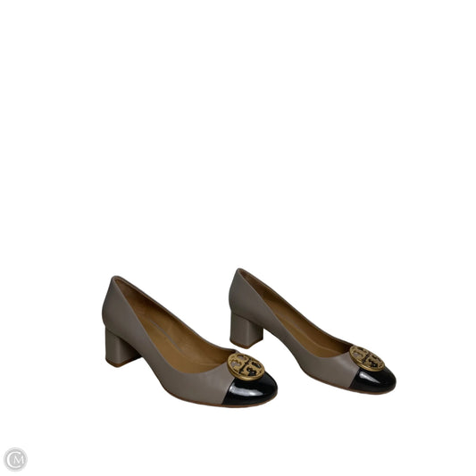 Shoes Designer By Tory Burch In Grey, Size: 9.5