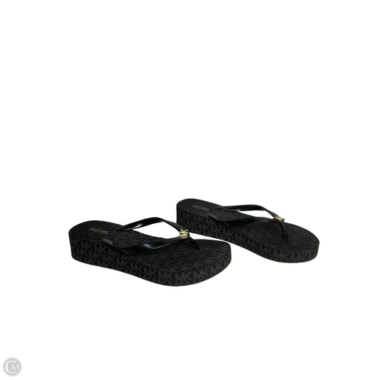 Sandals Heels Platform By Michael By Michael Kors In Black, Size: 8