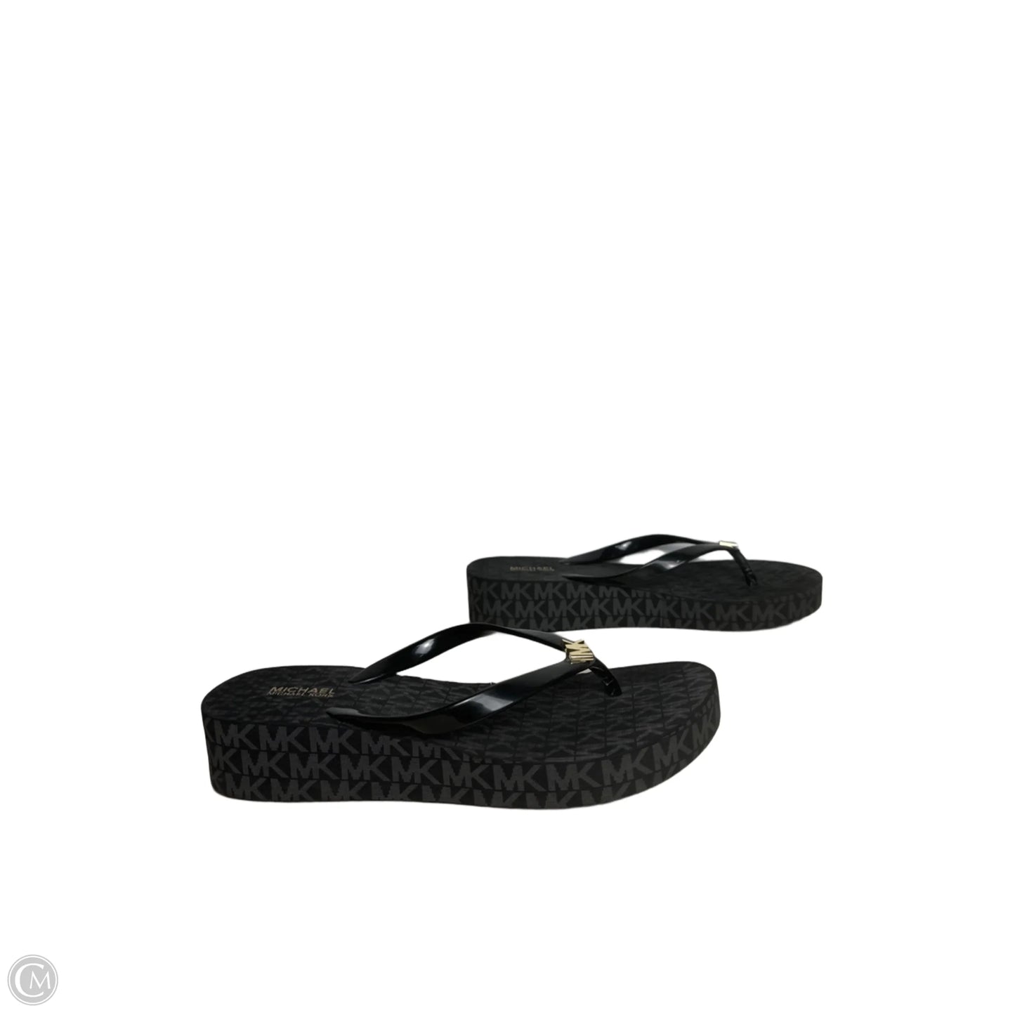 Sandals Heels Platform By Michael By Michael Kors In Black, Size: 8