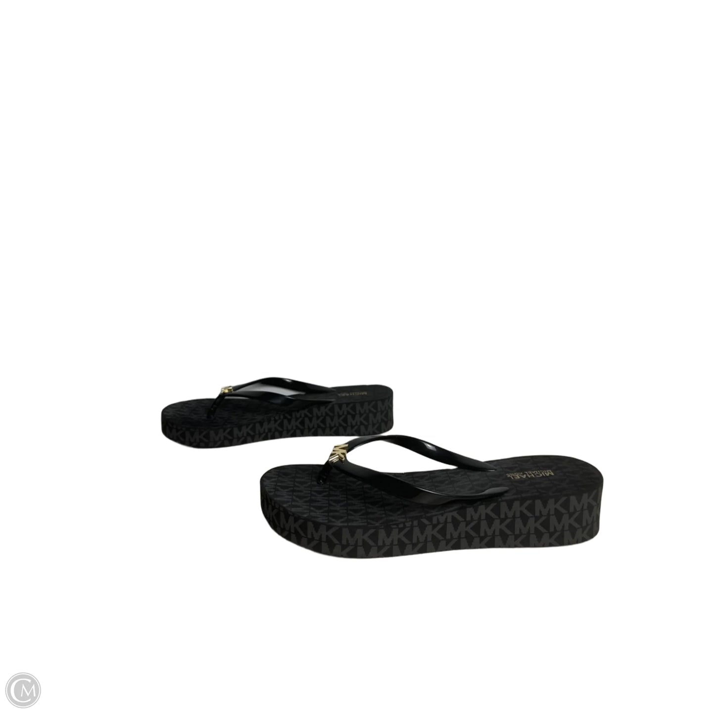 Sandals Heels Platform By Michael By Michael Kors In Black, Size: 8